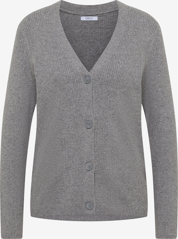 CECIL Strickjacke in Grau: Vorderseite