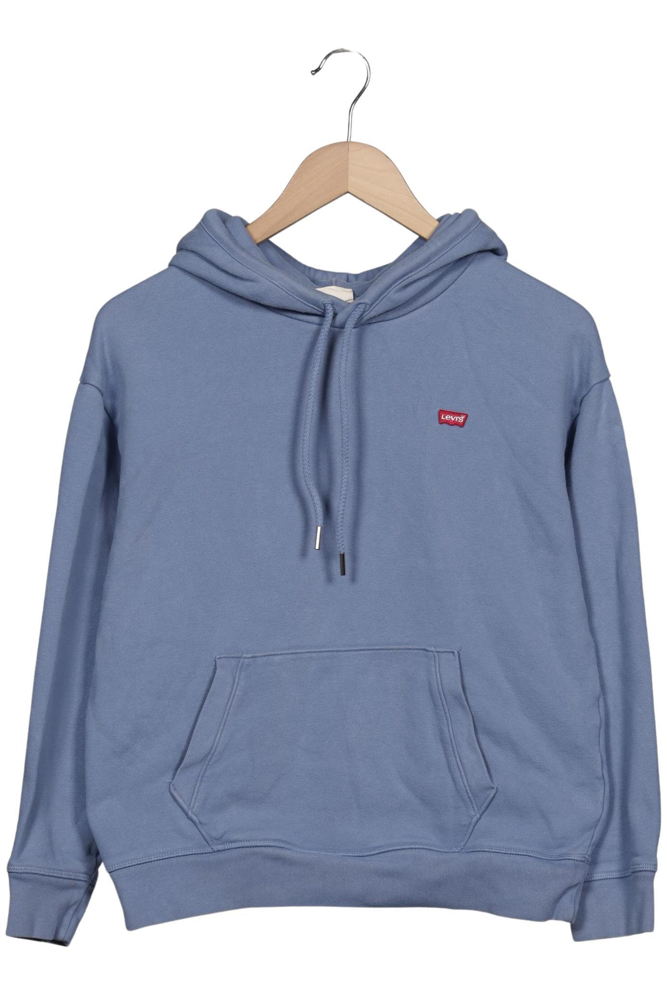 LEVI'S ® Sweatshirt & Zip-Up Hoodie in S in Blue: front