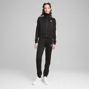 Giacca di felpa 'Iconic T7' di PUMA in nero