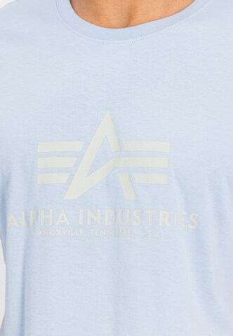 T-Shirt ALPHA INDUSTRIES en bleu