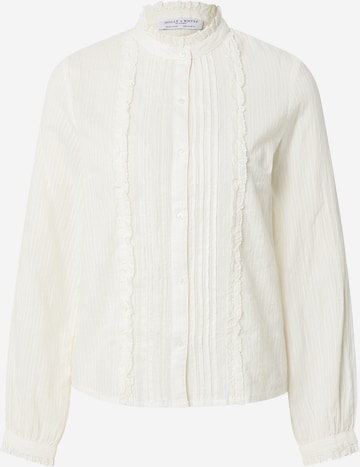 LindexBluza 'Yara' - bijela boja: prednji dio