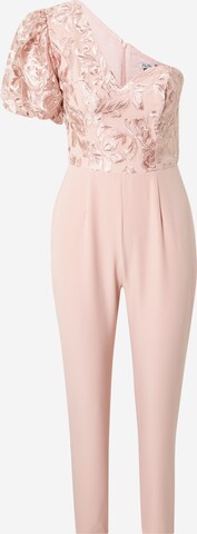 Chi Chi London Jumpsuit in Pink: front