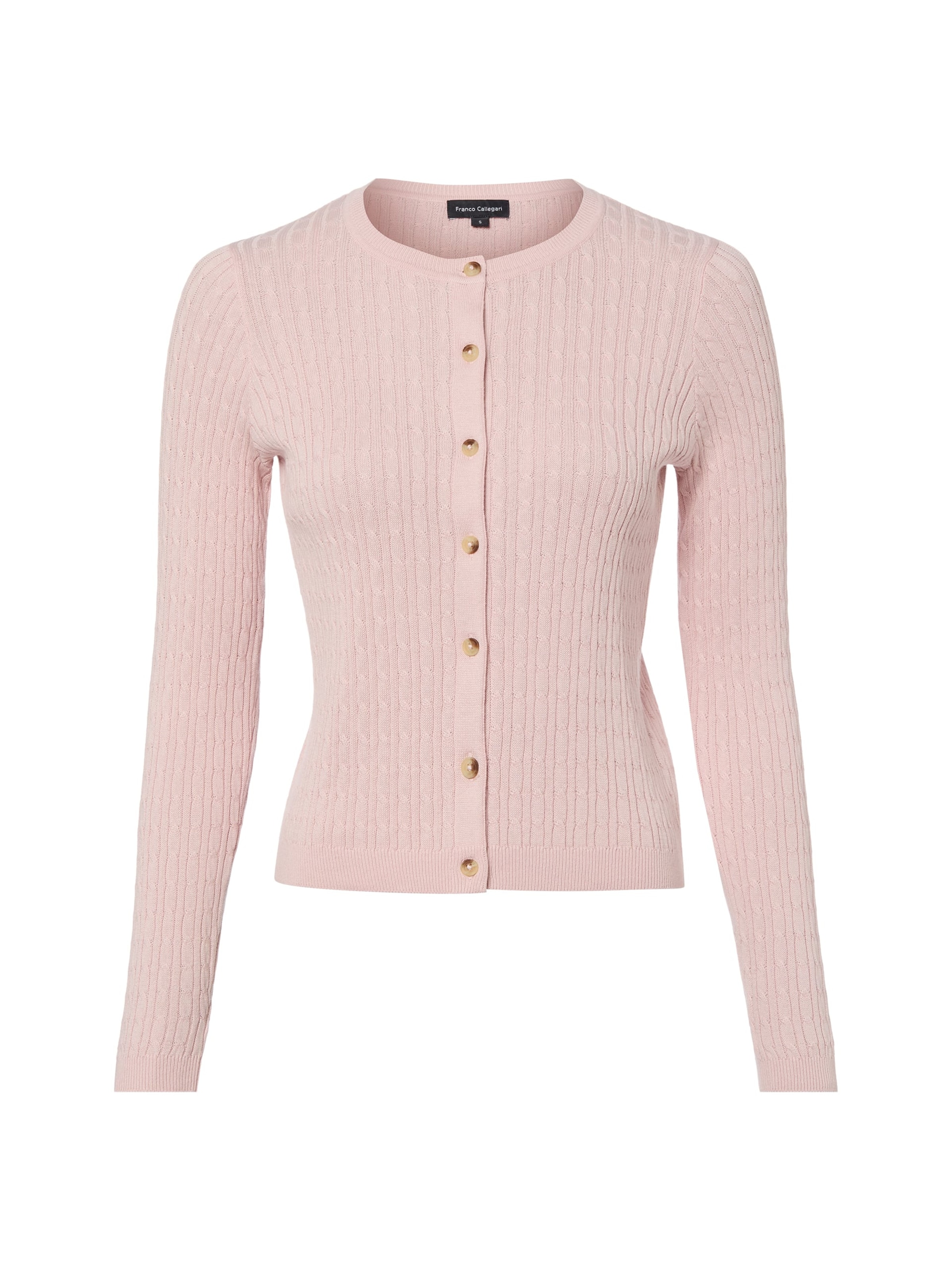 Franco Callegari Strickjacke in Pink: Vorderseite