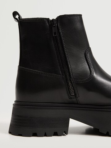 Boots 'Easy' MANGO en noir