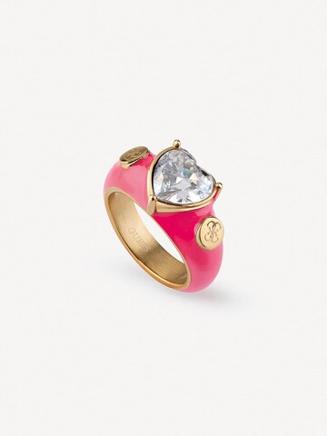 GUESS Ring in Pink: predná strana