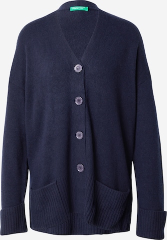 UNITED COLORS OF BENETTONKardigan - plava boja: prednji dio