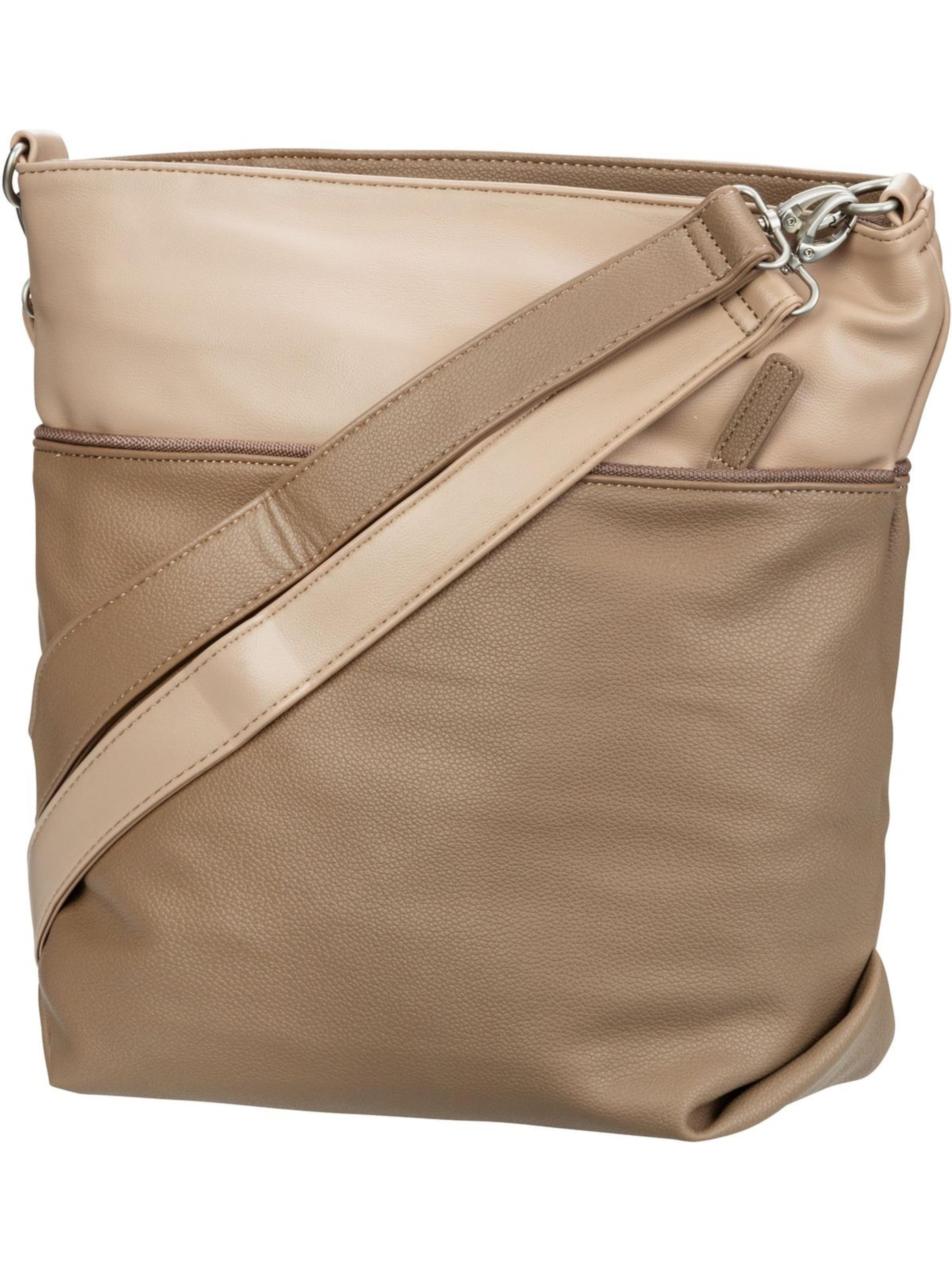 ZWEI Schoudertas 'Jana J12' in Beige
