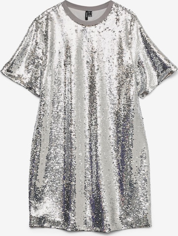 Robe 'VMBlume' VERO MODA en argent : devant