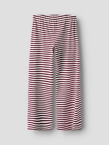 Regular Pantalon 'Suraja' NAME IT en rouge