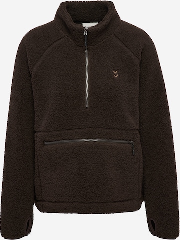 Hummel Спортивная кофта 'Pulse' в Коричневый: спереди