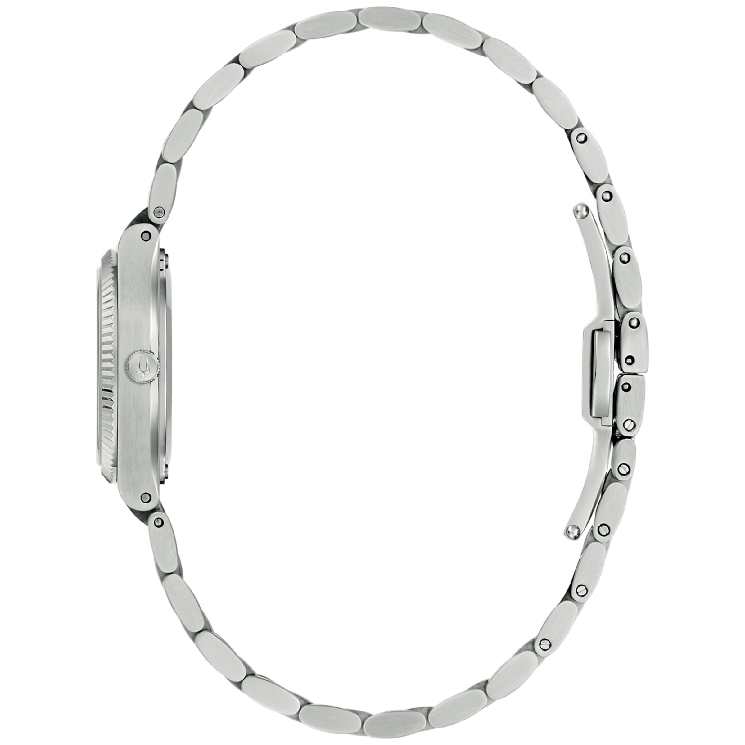 Bulova Analog Watch in Silver