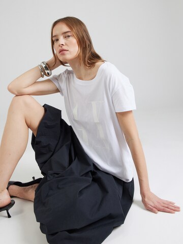 Maglietta di ARMANI EXCHANGE in bianco: frontale