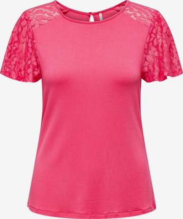 ONLY T-shirt 'Kanye' i rosa: framsida