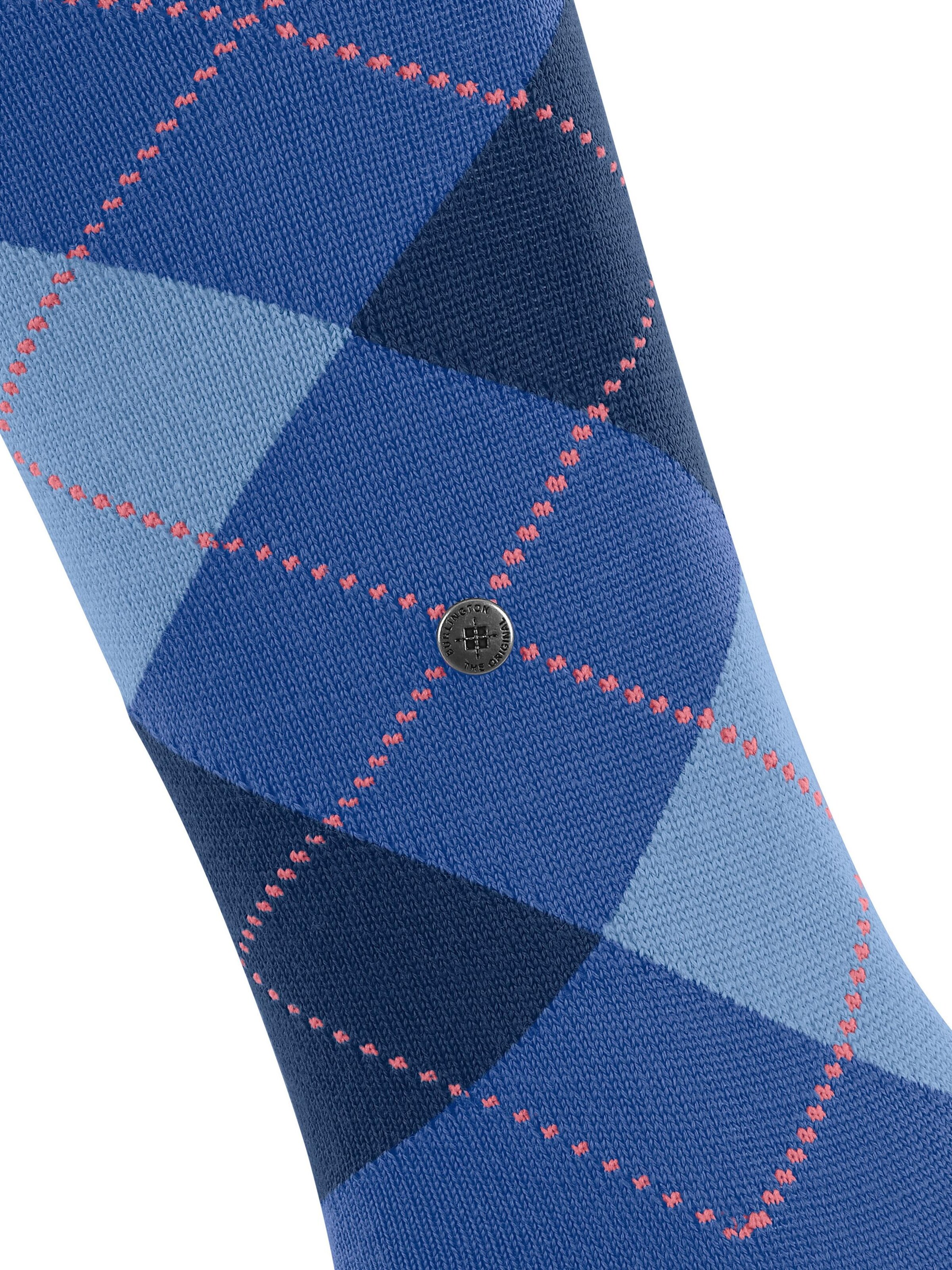 BURLINGTON Overknee Strümpfe 'Marylebone'‌‌‌‌ in Blau