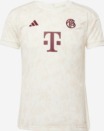 ADIDAS PERFORMANCE - Camisola de futebol 'Fc Bayern 23/24' em branco: frente