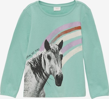 s.Oliver Shirt in Blue: front