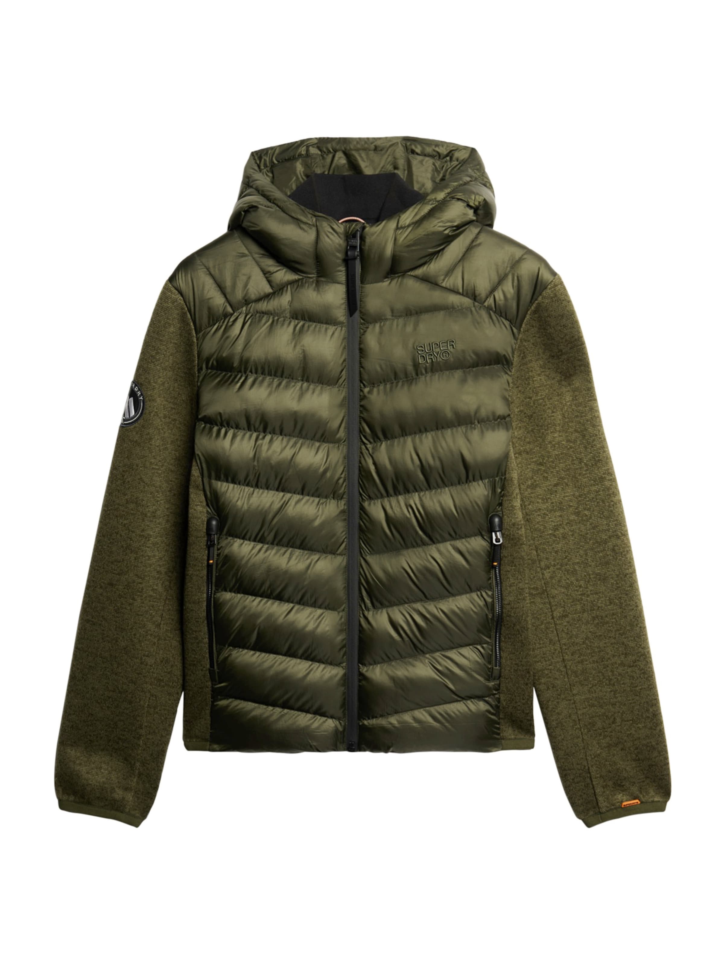 Superdry & Co Демисезонная куртка 'Storm' в Зеленый: спереди