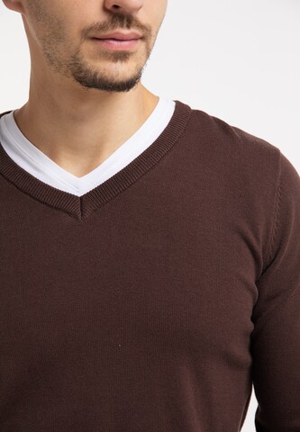 RAIDO Pullover in Braun