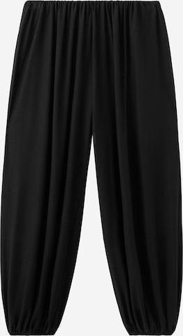 MANGO Housut 'CORINI' värissä musta: etupuoli