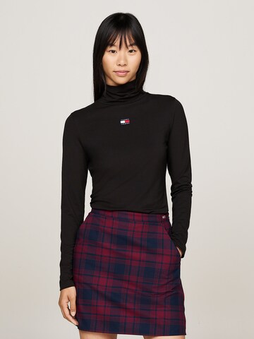 Tommy Jeans Shirt in Schwarz: Vorderseite