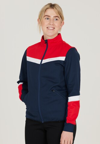 Whistler Sportief sweatvest 'Linar' in Blauw: voorkant