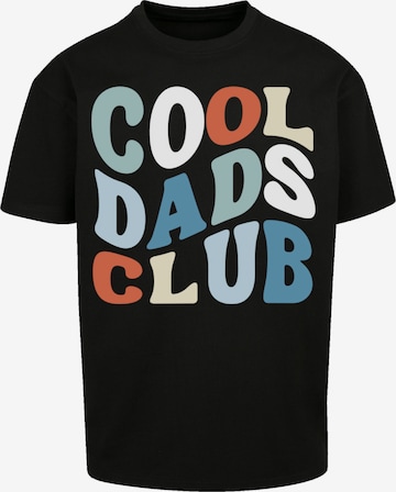 F4NT4STIC T-Shirt 'Cool Dads Club' in Schwarz: Vorderseite