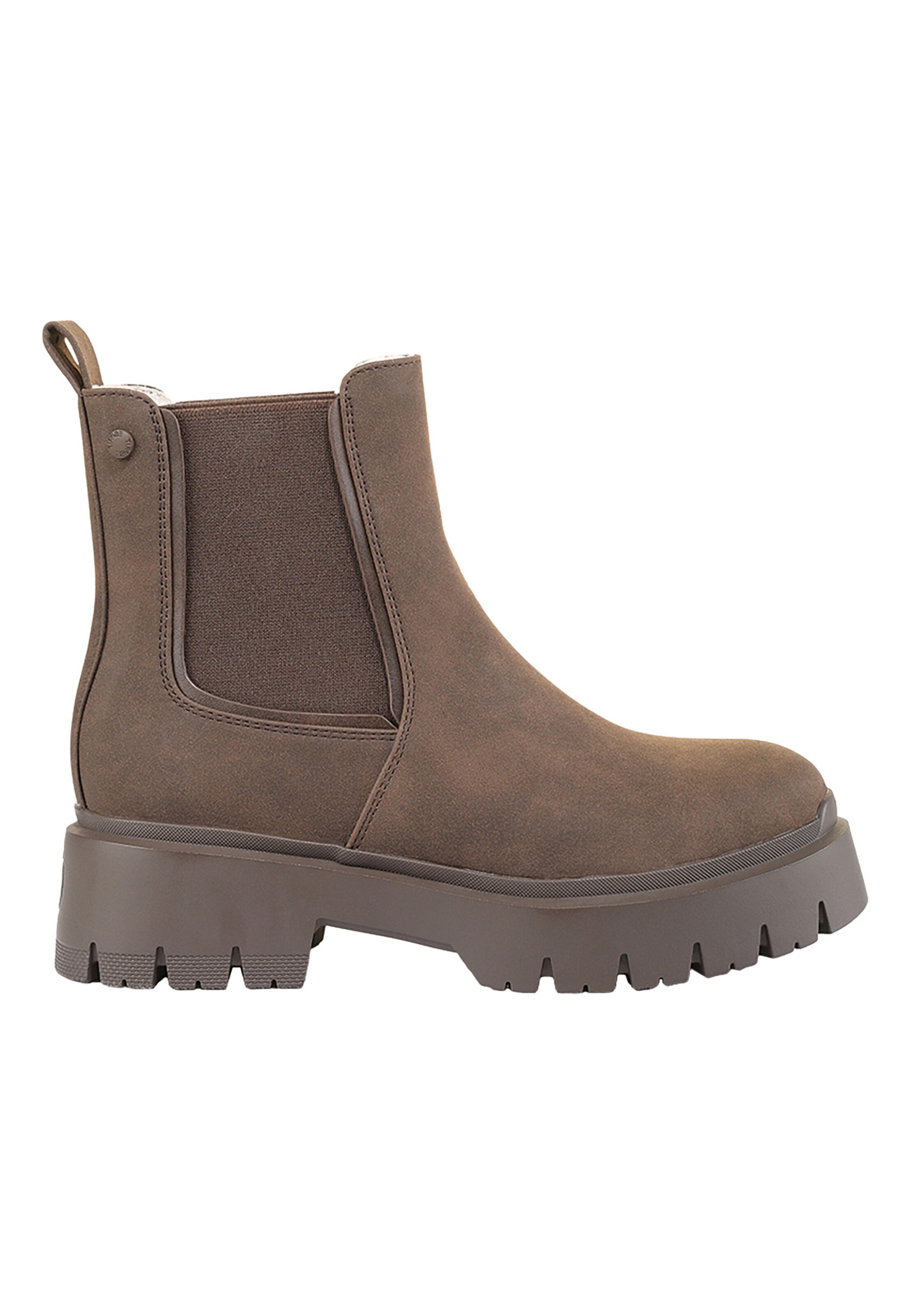Esprit Shoes Chelsea Boots 'Millie' in Braun