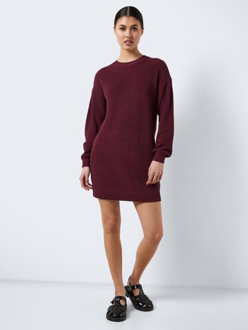 Noisy may Knit dress 'Maysa' in Red