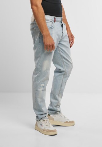 2Y Premium Slimfit Jeans 'Carlos' in Blau