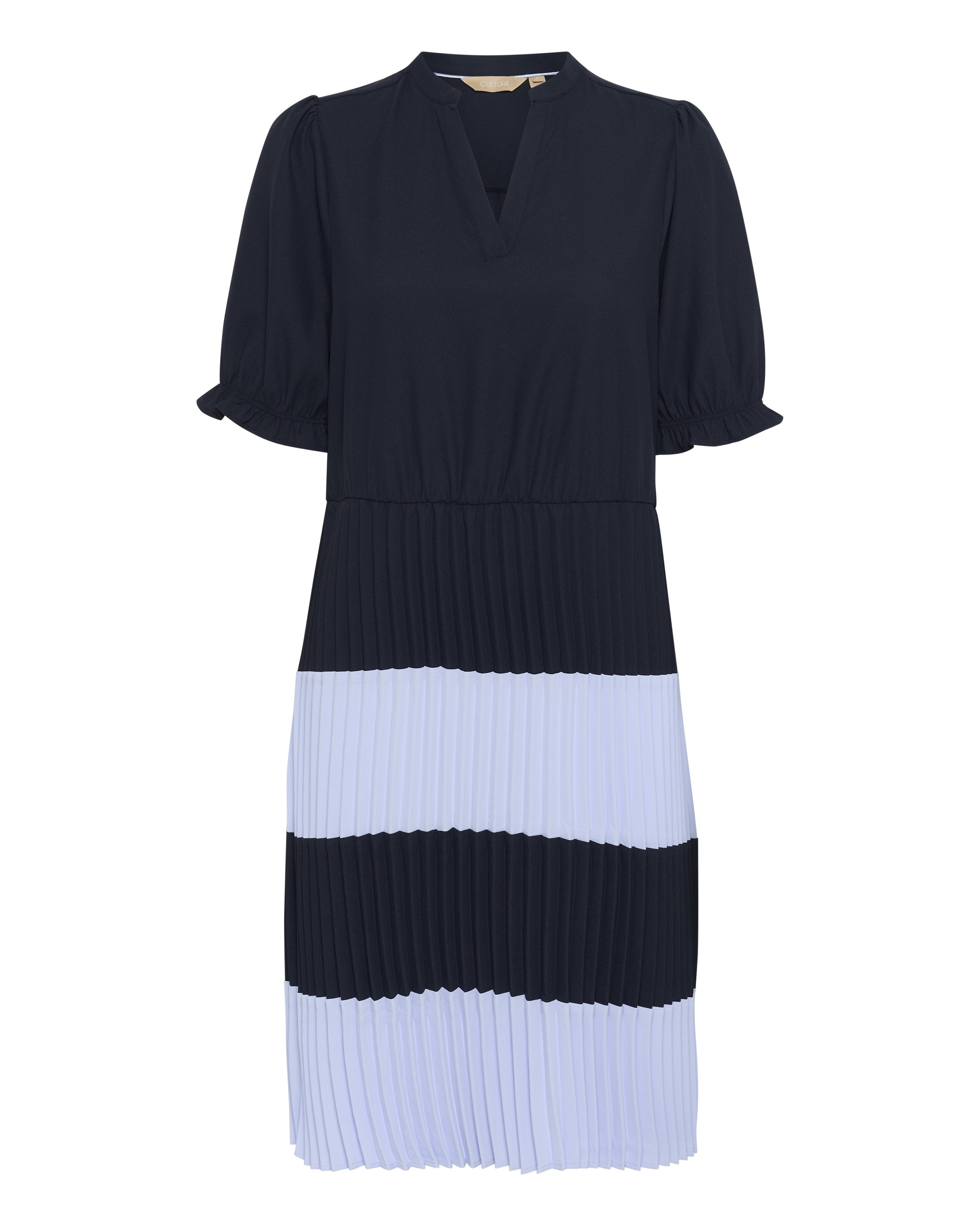 CULTURE Jurk 'Betty' in Blauw: voorkant