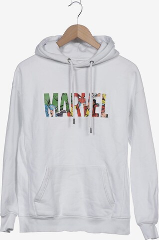 Pull&Bear Sweatshirt & Zip-Up Hoodie in XS in White: front