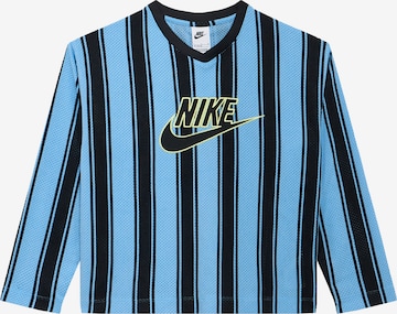 Nike Sportswear T-shirt i blå: framsida