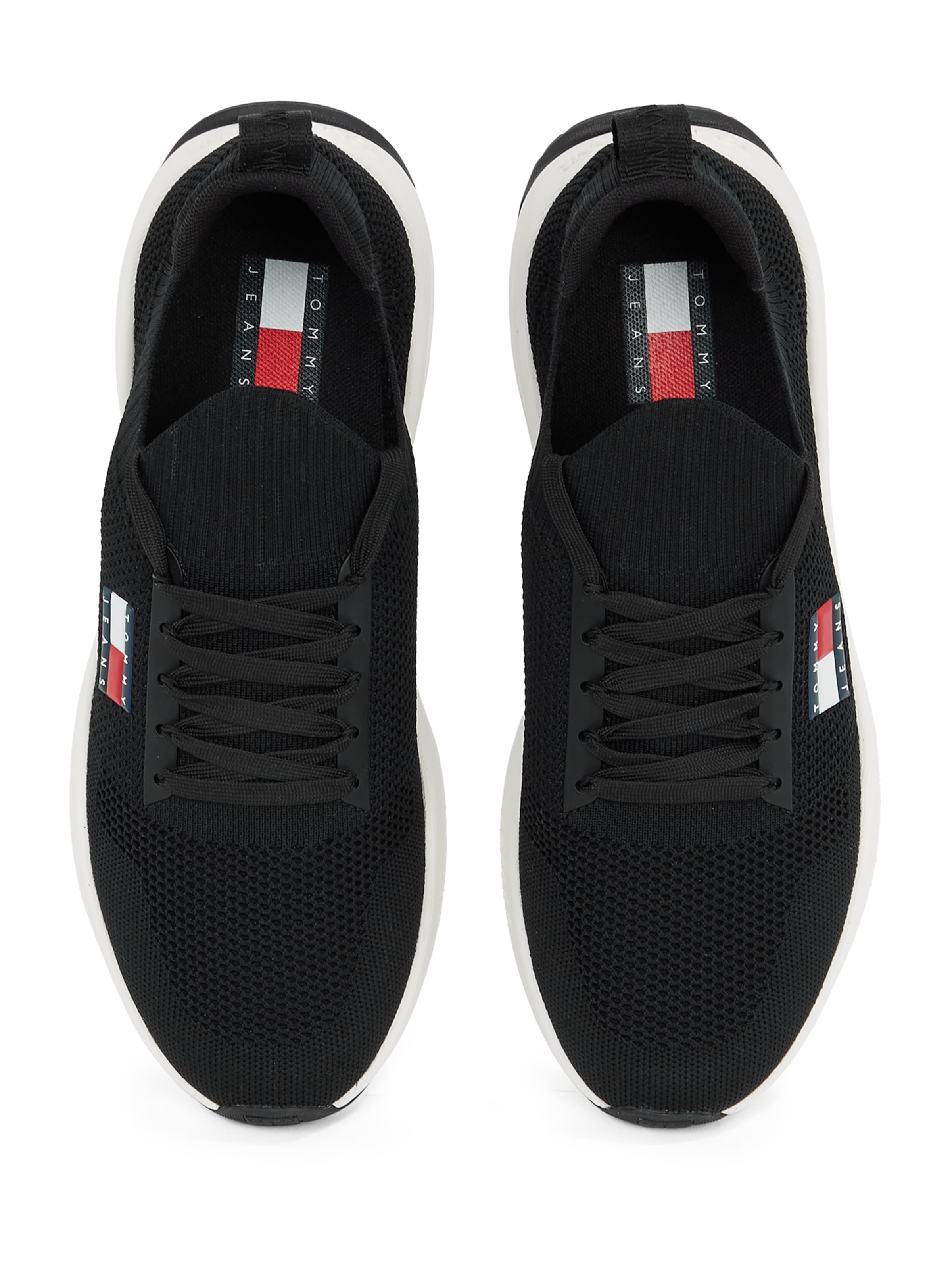 melns Tommy Jeans Zemie brīvā laika apavi