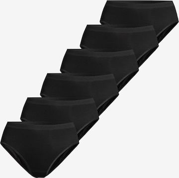 CON-TA Panty 'Modal' in Black: front