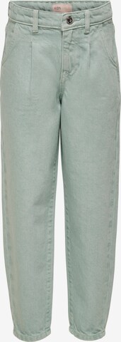 Tapered Jeans di KIDS ONLY in verde: frontale