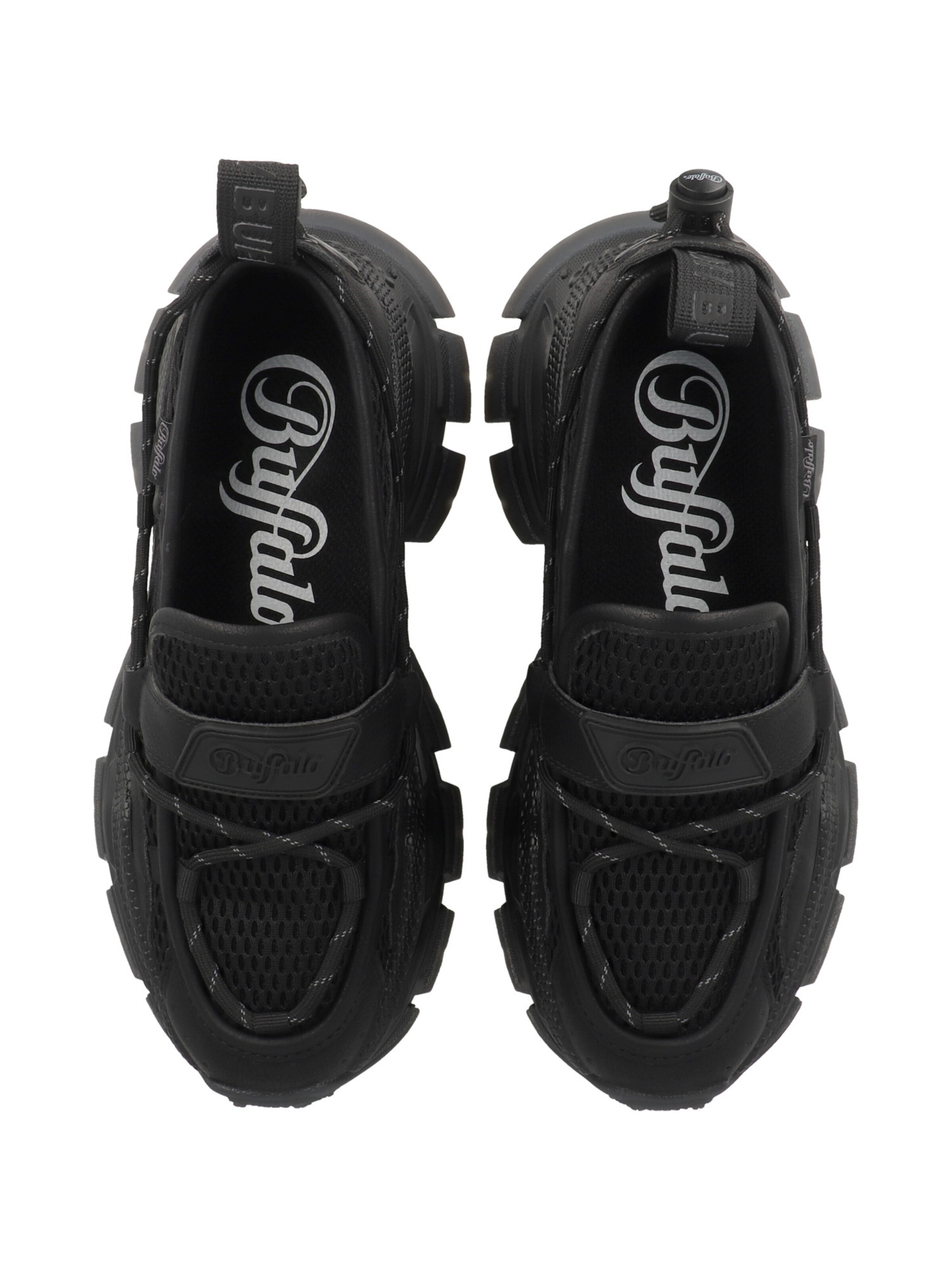 Chaussure de sport à lacets 'Saturn' BUFFALO en noir