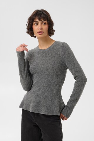 Part Two Sweater 'Carina' in Grey: front