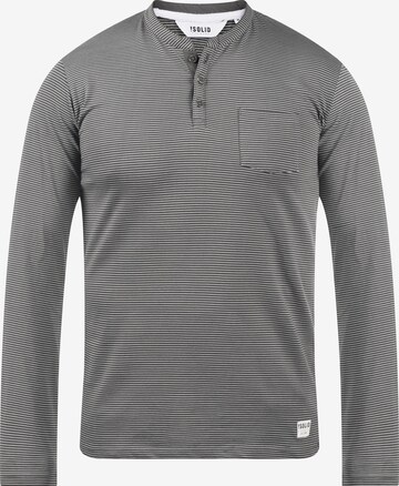 !Solid Shirt 'Alphios' in Grey: front