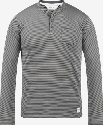 !Solid Langarmshirt 'Alphios' in Grau: predná strana