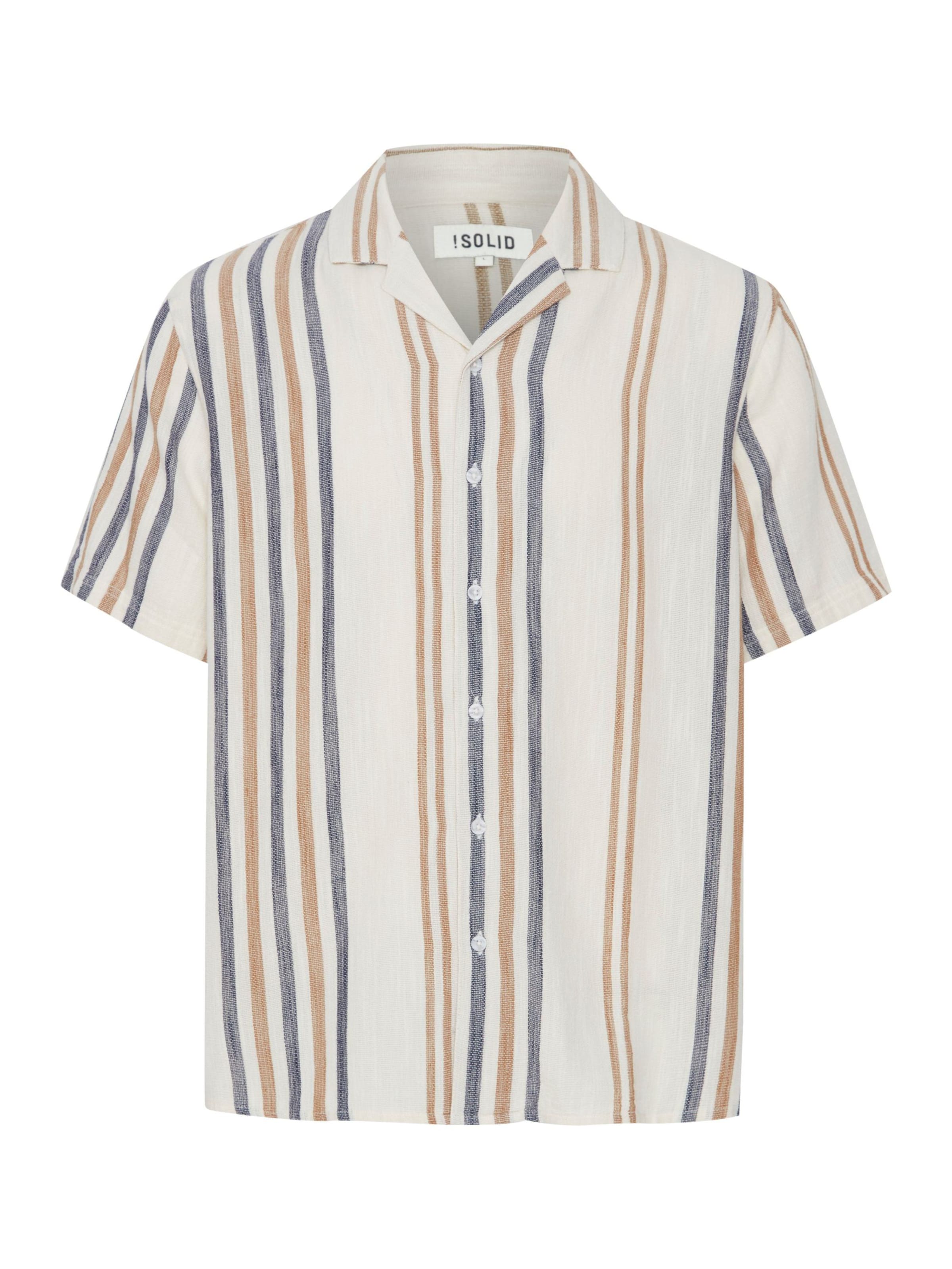 Chemise ' SDISAI ' !Solid en beige : devant