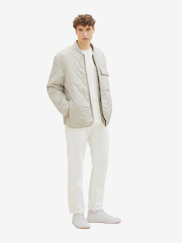 TOM TAILOR DENIM Between-Season Jacket in Beige