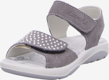 LURCHI Sandals in Grey: front