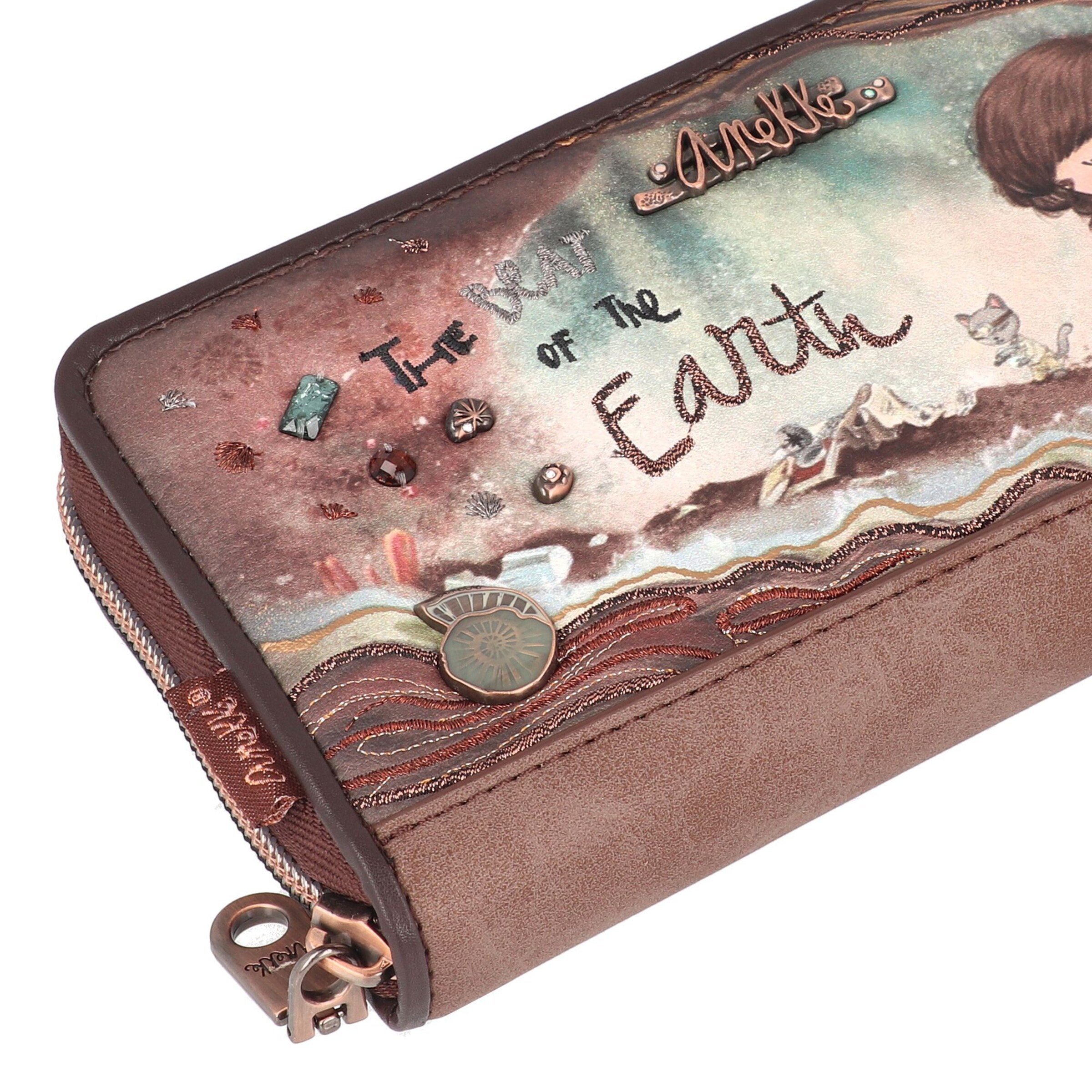 Anekke Wallet in Brown