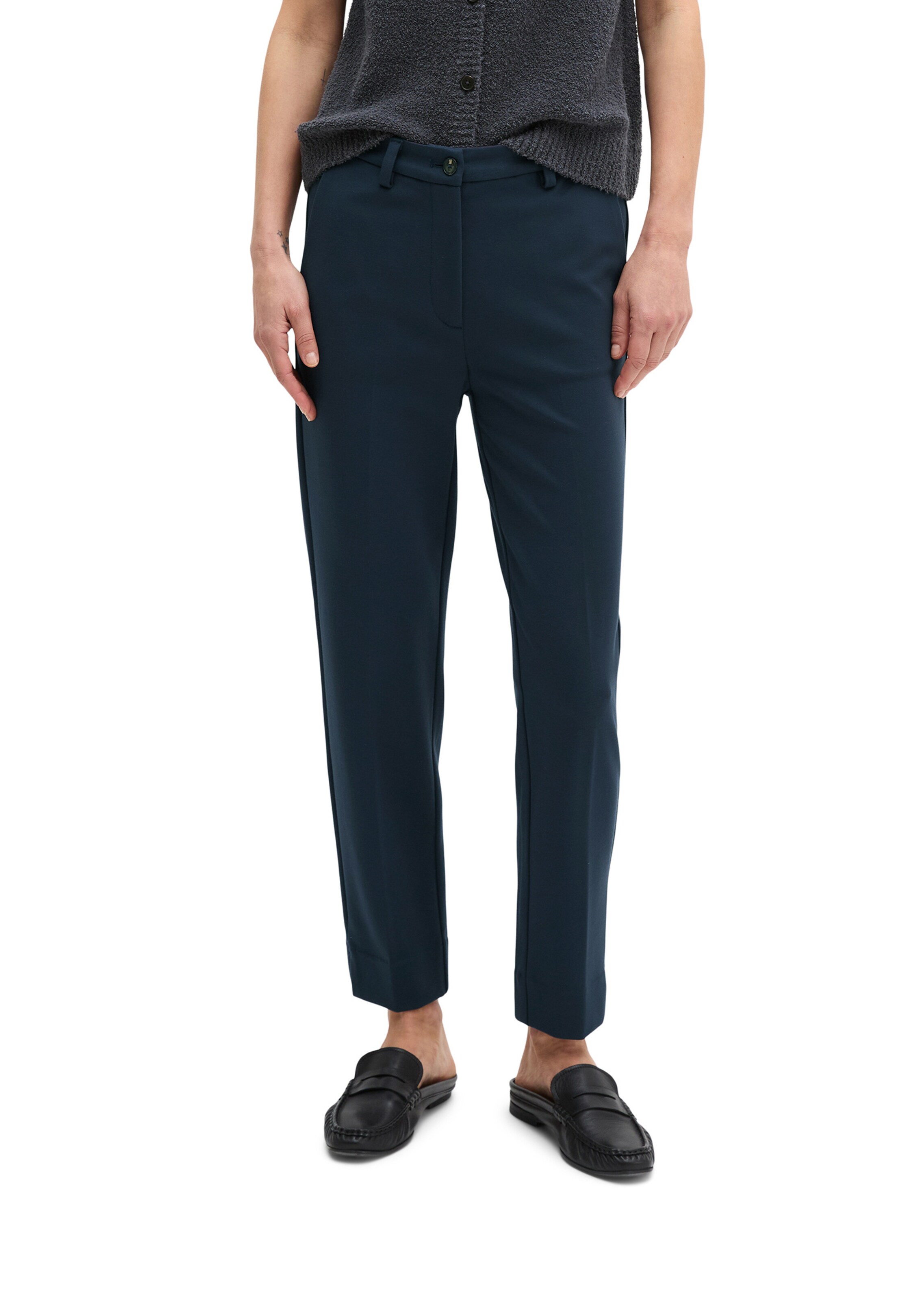 Coupe slim Pantalon Marc O'Polo en bleu : devant