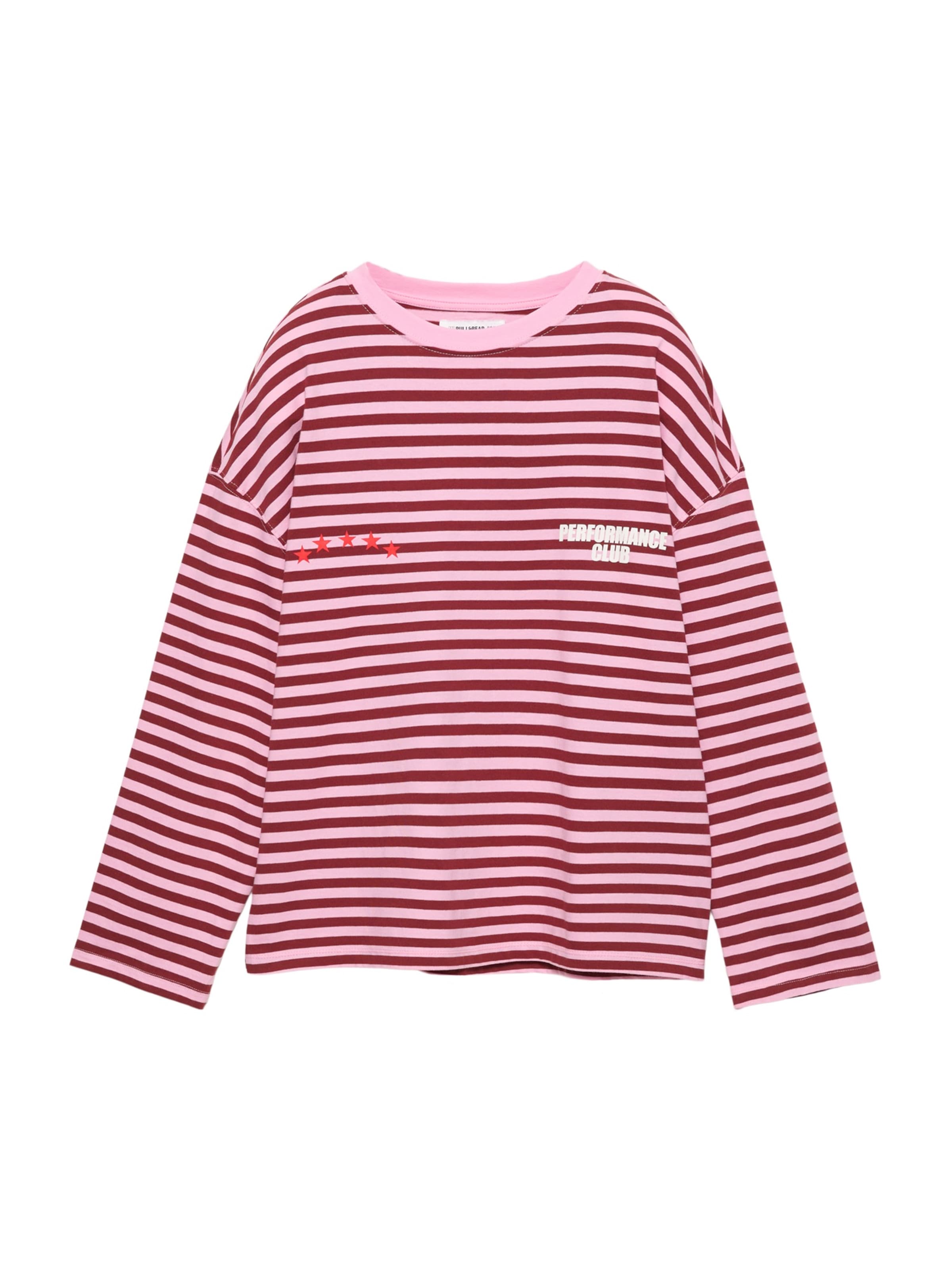 Pull&Bear Shirt in Rot: Vorderseite