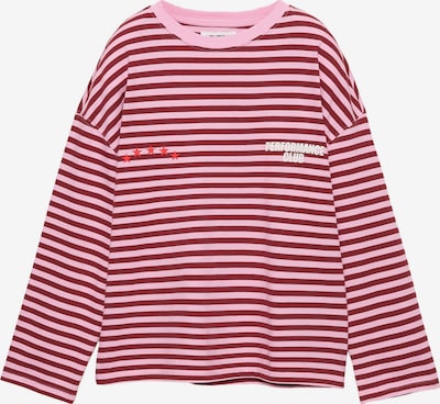 Pull&Bear Paita värissä kerma / roosa / punainen, Tuotenäkymä