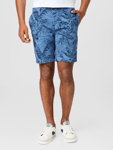 BLEND Regular Shorts in Blau: predná strana