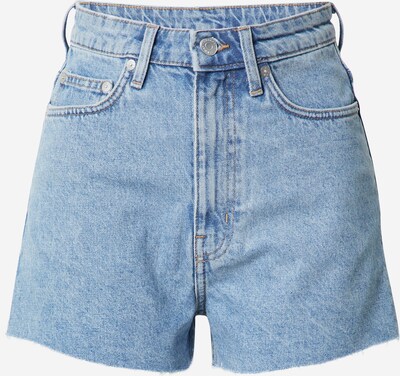 WEEKDAY Shorts 'Rowe' in blue denim, Produktansicht