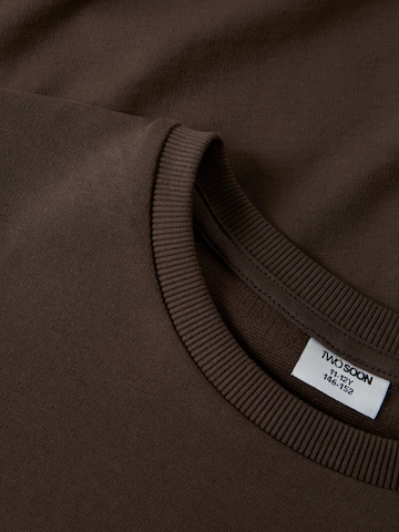 TWO SOON Bluza w kolorze brązowy