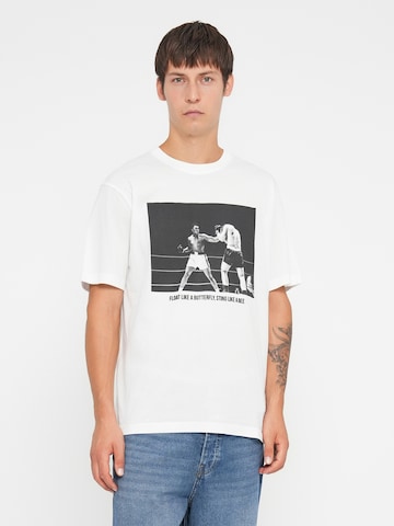 Only & Sons Футболка 'ONSMUHAMMAD ALI' в Белый: спереди